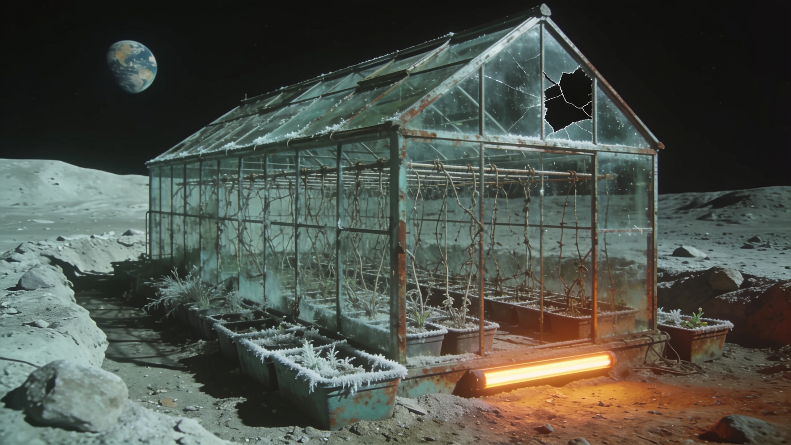 Lunar greenhouse, Sci-fi sample on UmZobo