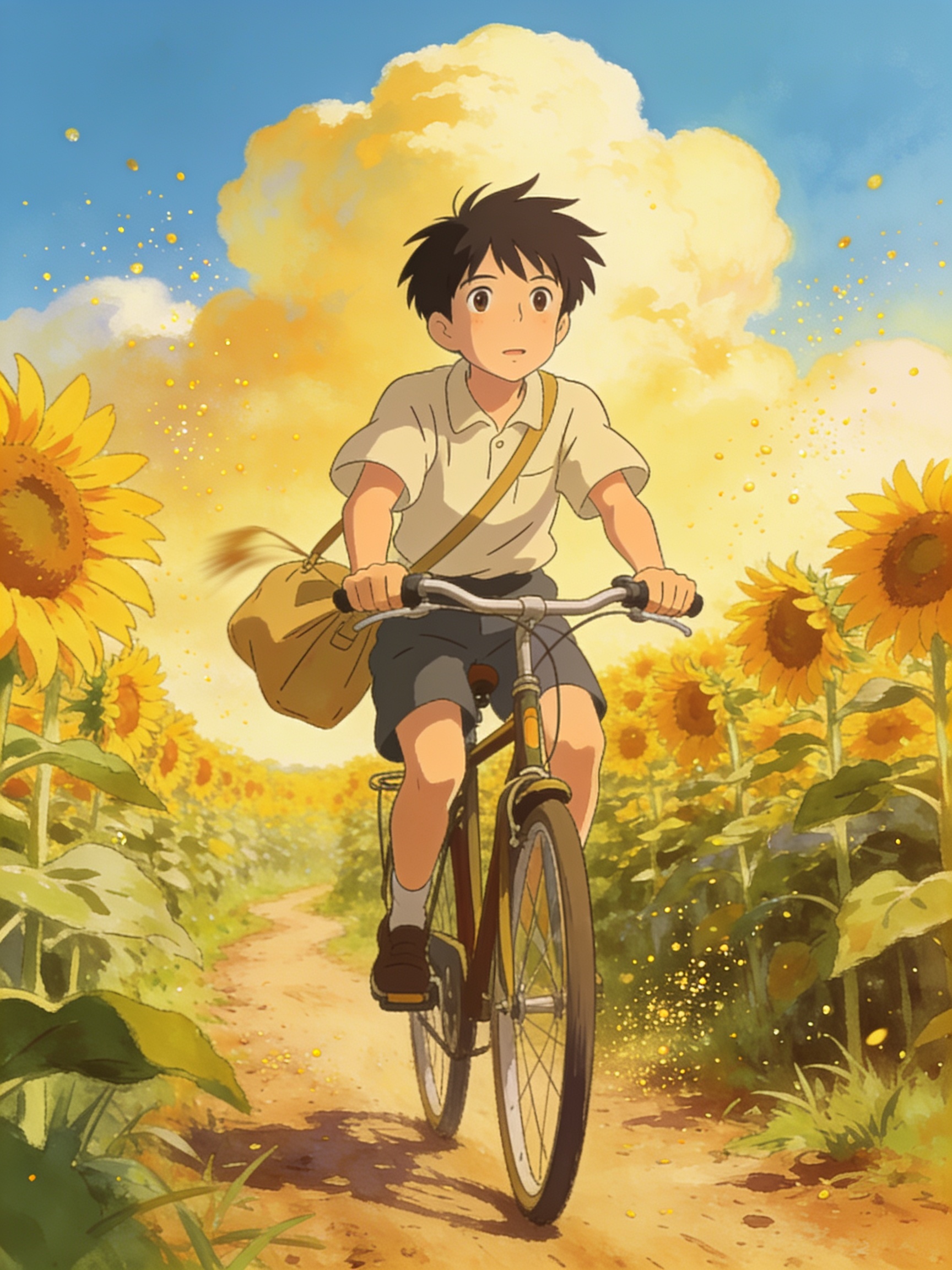 Sunflower path, Anime sample on UmZobo